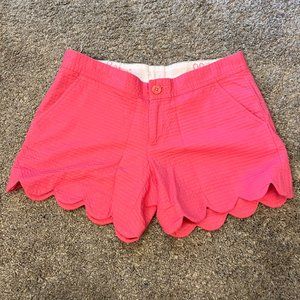 Lilly Pulitzer Buttercup Shorts in hot pink